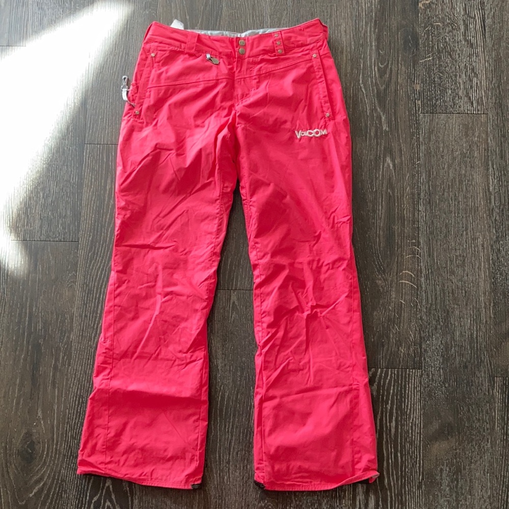 Hot Pink Volcom Snowboard Pants